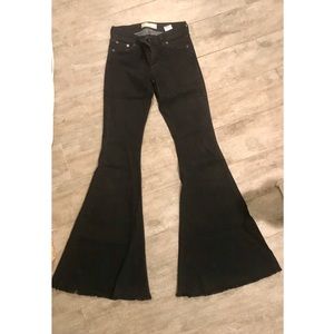 Free people denim bell bottoms